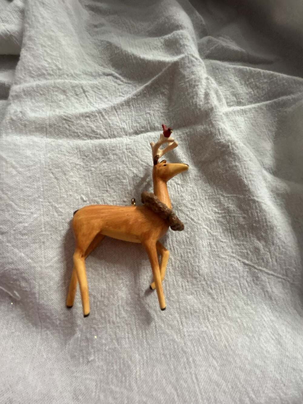 2007 Hallmark Keepsake Peaceful Animals VIP Gift Reindeer Ornament